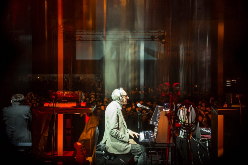 Franco Battiato in concerto al festival Club To Club di Torino