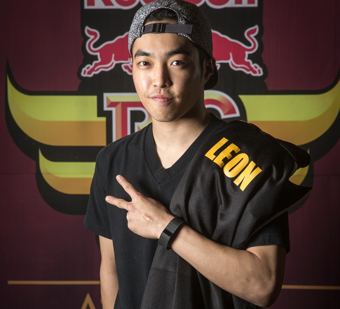 Leon poses for a portrait at Red bull Bc One AP Media day in Seoul, Korea on October 16th, 2015