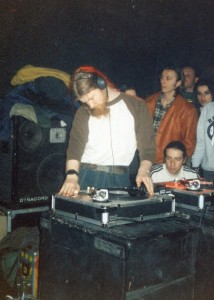 Aphex Twin al Circolo nel 1995. Si ringrazia Claudio Rosato per la foto.