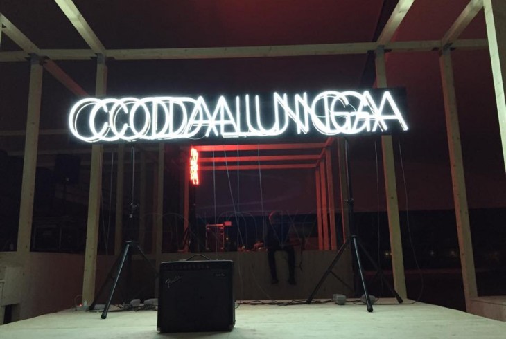 Lo spazio Codalunga replicato in scala 1:1 a Roma, tra novembre e dicembre 2014.