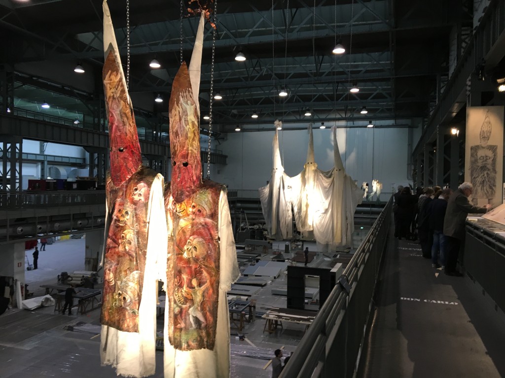 La mostra di Luca Ronconi all'Ansaldo