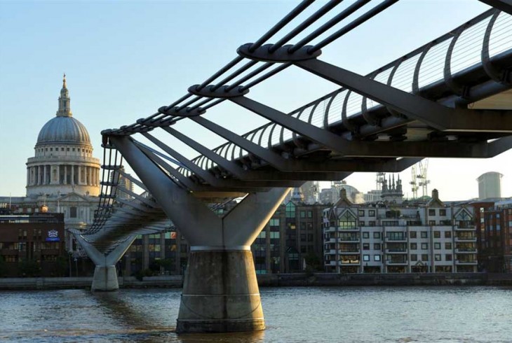 Millennium Bridge, Norman Foster – Londra