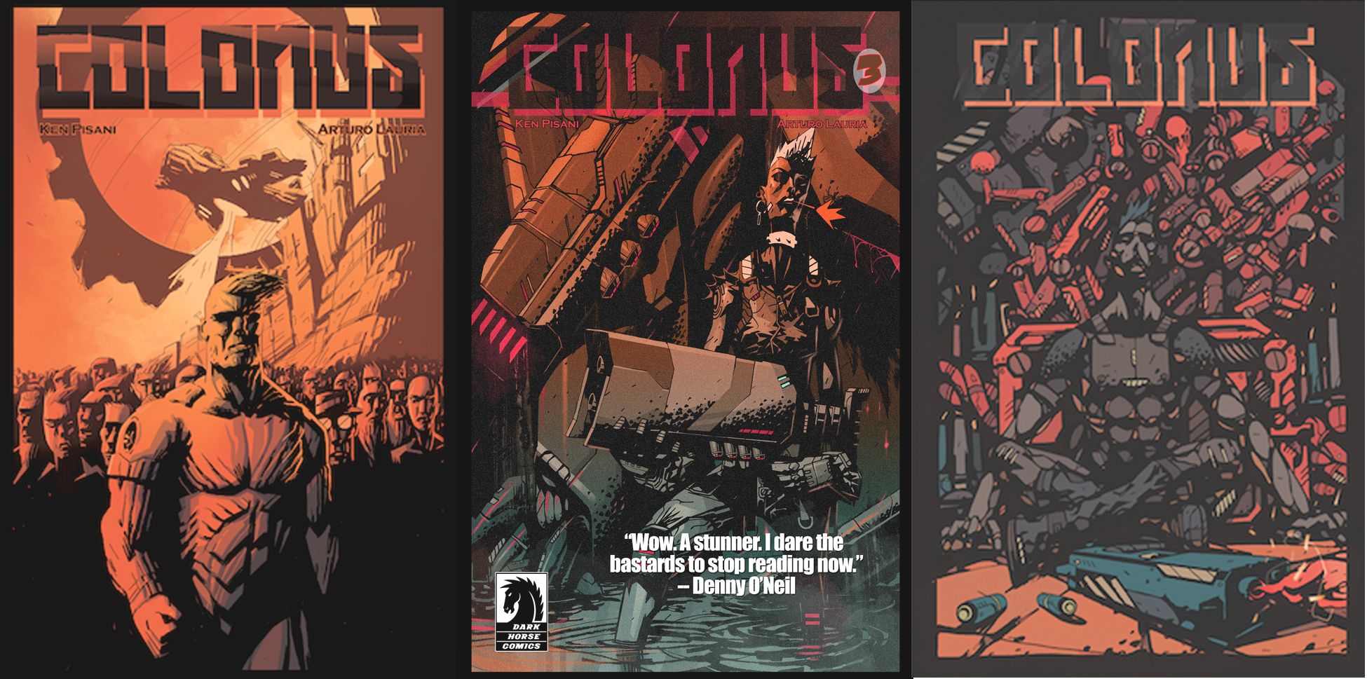 "Colonus" di Arturo Lauria (Dark Horse Comics)