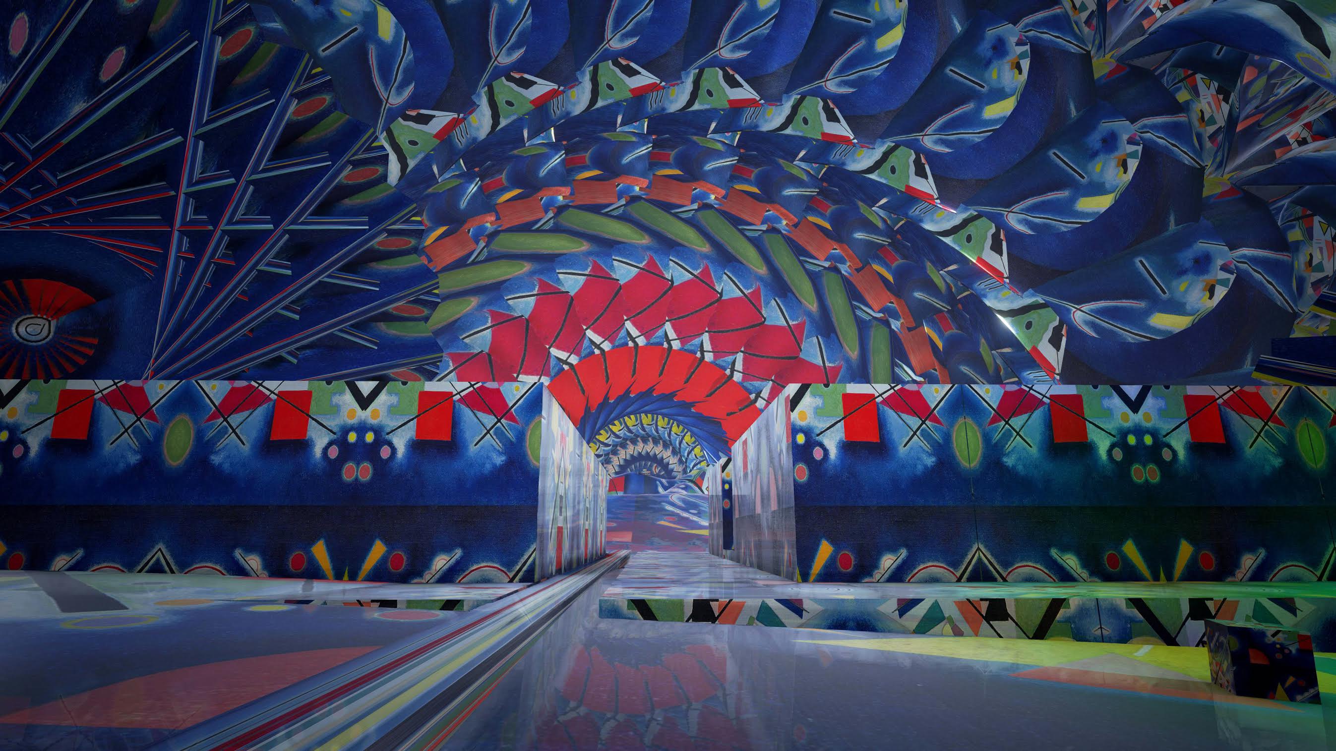 "The Medium": video art, ispirata all’arte di Kandinsky è la video installazione inedita che gli Streamcolors hanno realizzato per la missione a Toronto.