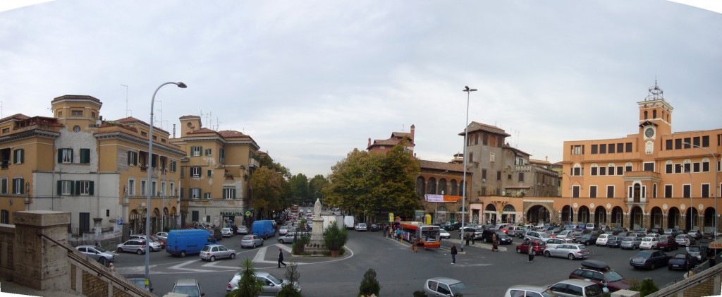 Piazza Sempione a Monte Sacro in CinemaScope