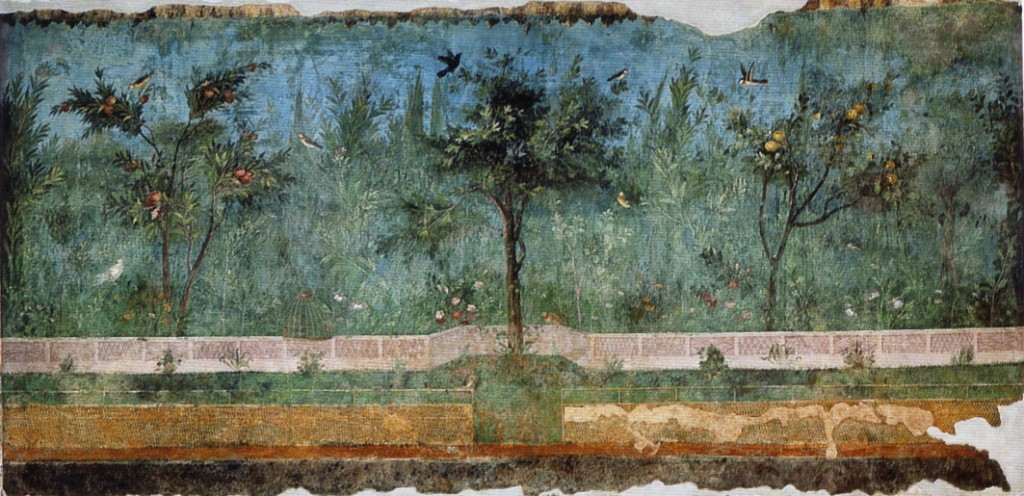 Il giardino dipinto della villa di Livia.