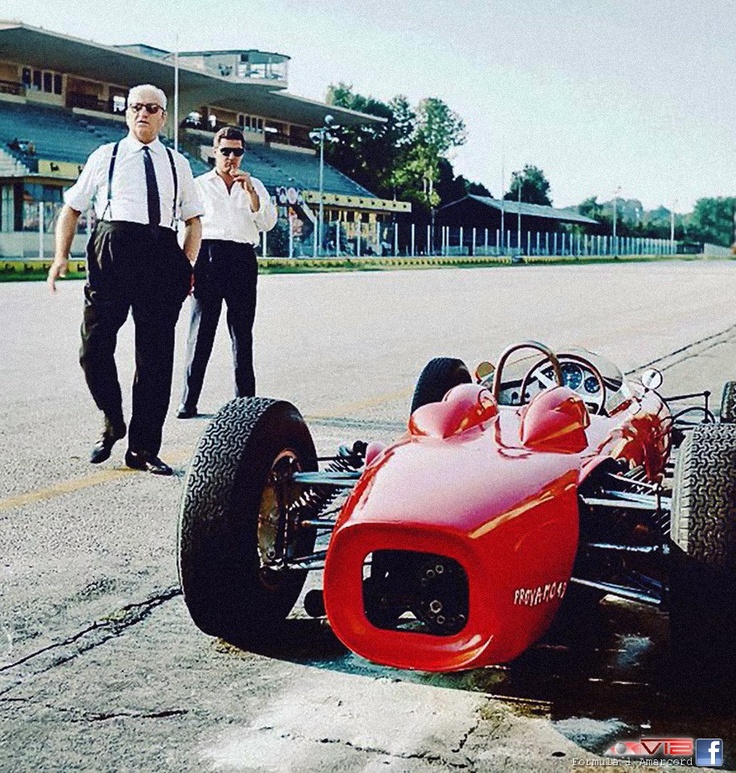 Enzo Ferrari a Monza