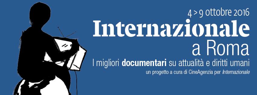 La locandina dell'edizione 2016 di Internazionale a Roma.