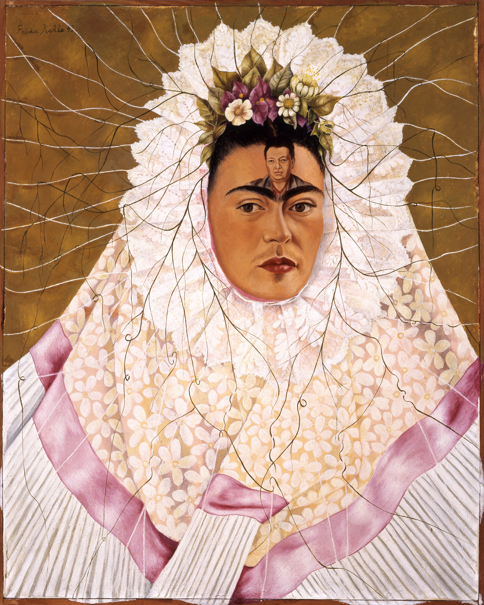 Autoritratto come Tehuana. Di Frida Kahlo