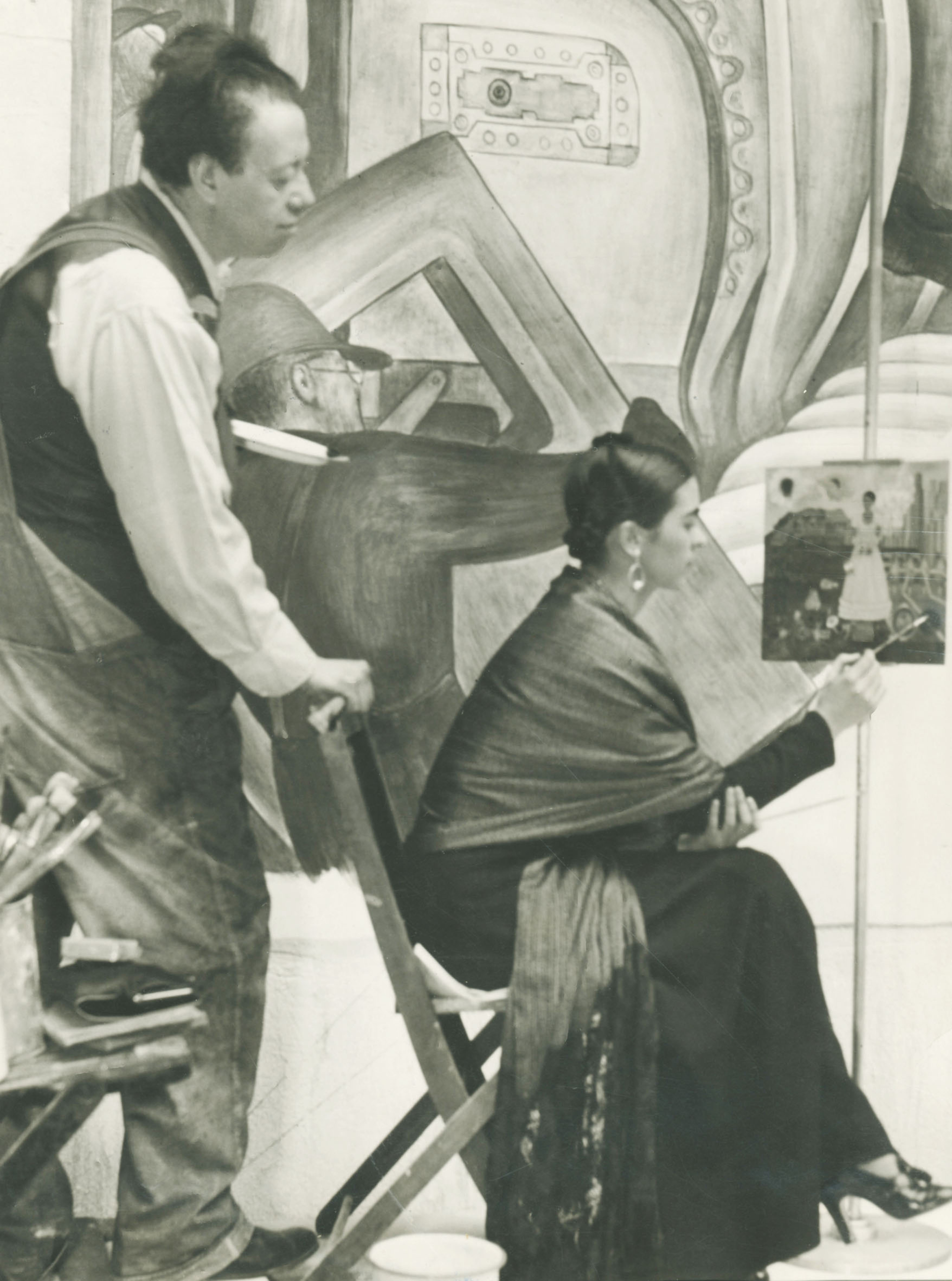 Diego Rivera and Frida Kahlo. Foto di Gerardo Suter