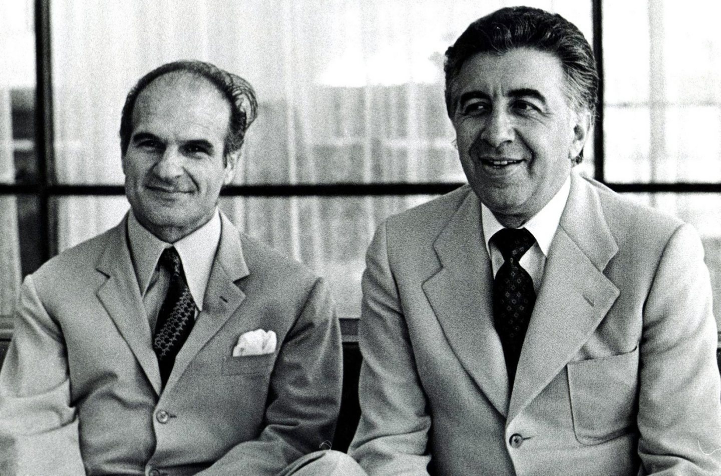Sandro Ciotti ed Enrico Ameri.