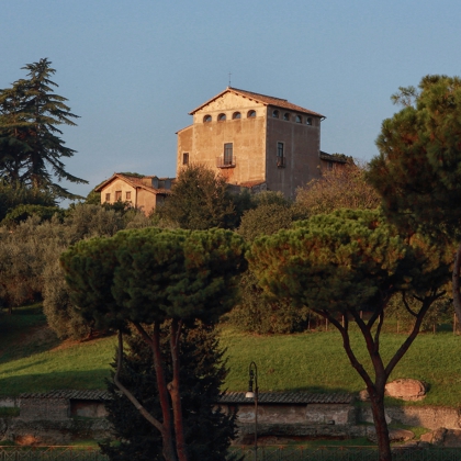 Il Convento di San Bonaventura al Palatino.