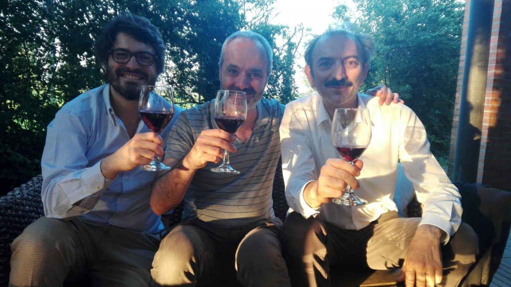 (da sinistra) Corrado  Beldì, Enrico Bettinello e Massimo Iudicone 
