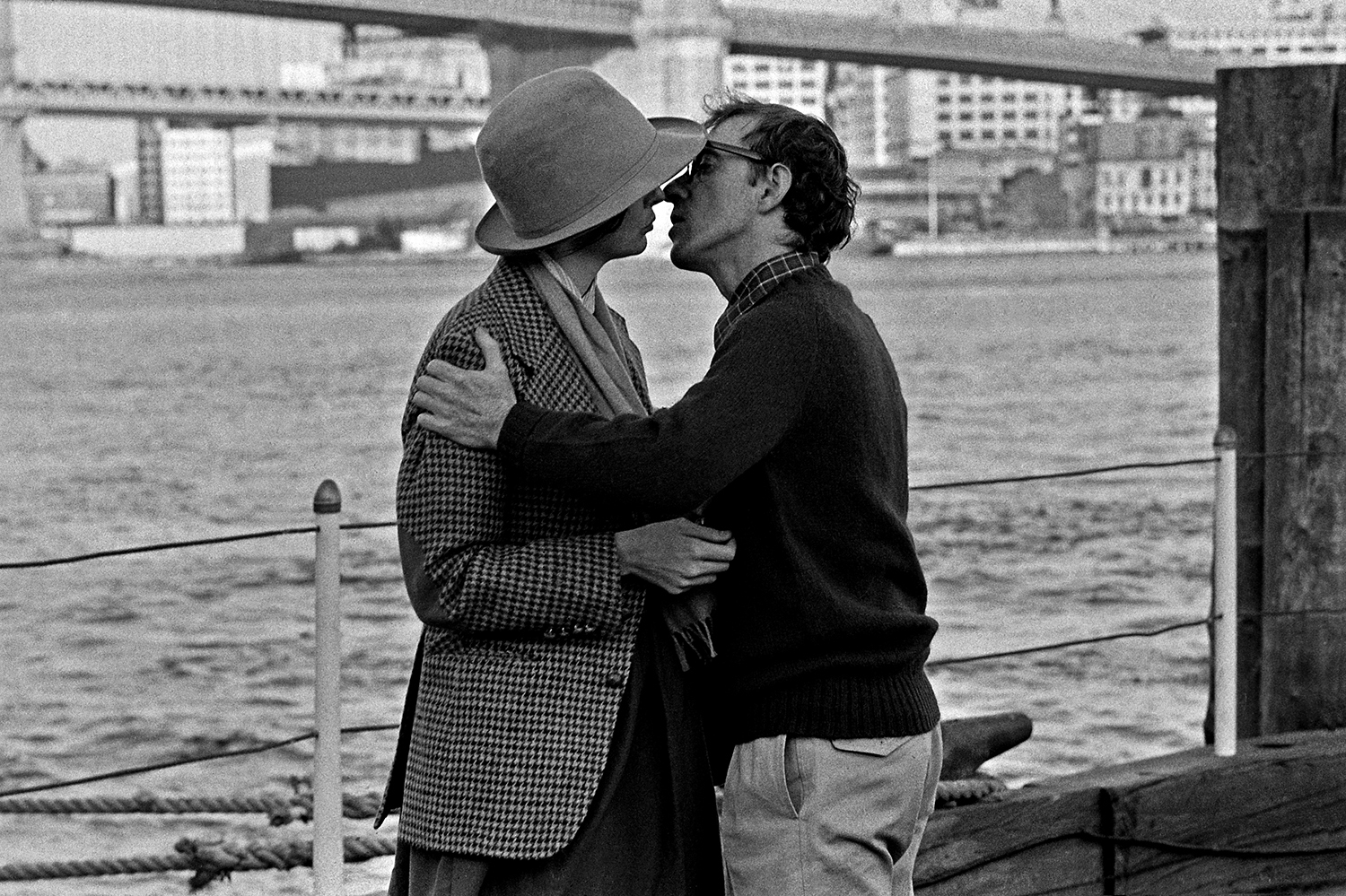 Diane Keaton and Woody Allen, Pier 17, Annie Hall